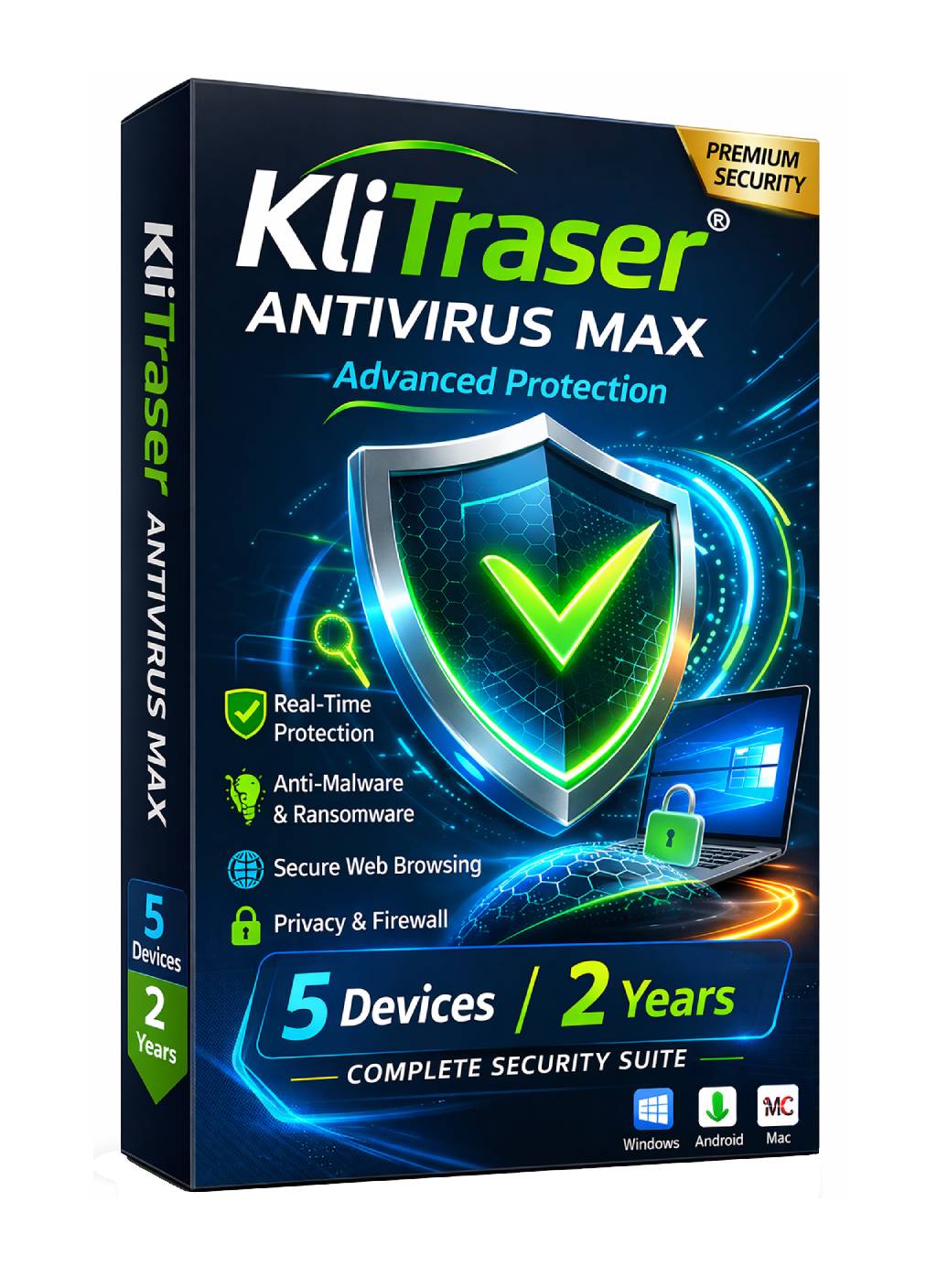 KliTraser Antivirus Lite (1 Device / 1 Year) - Image 2